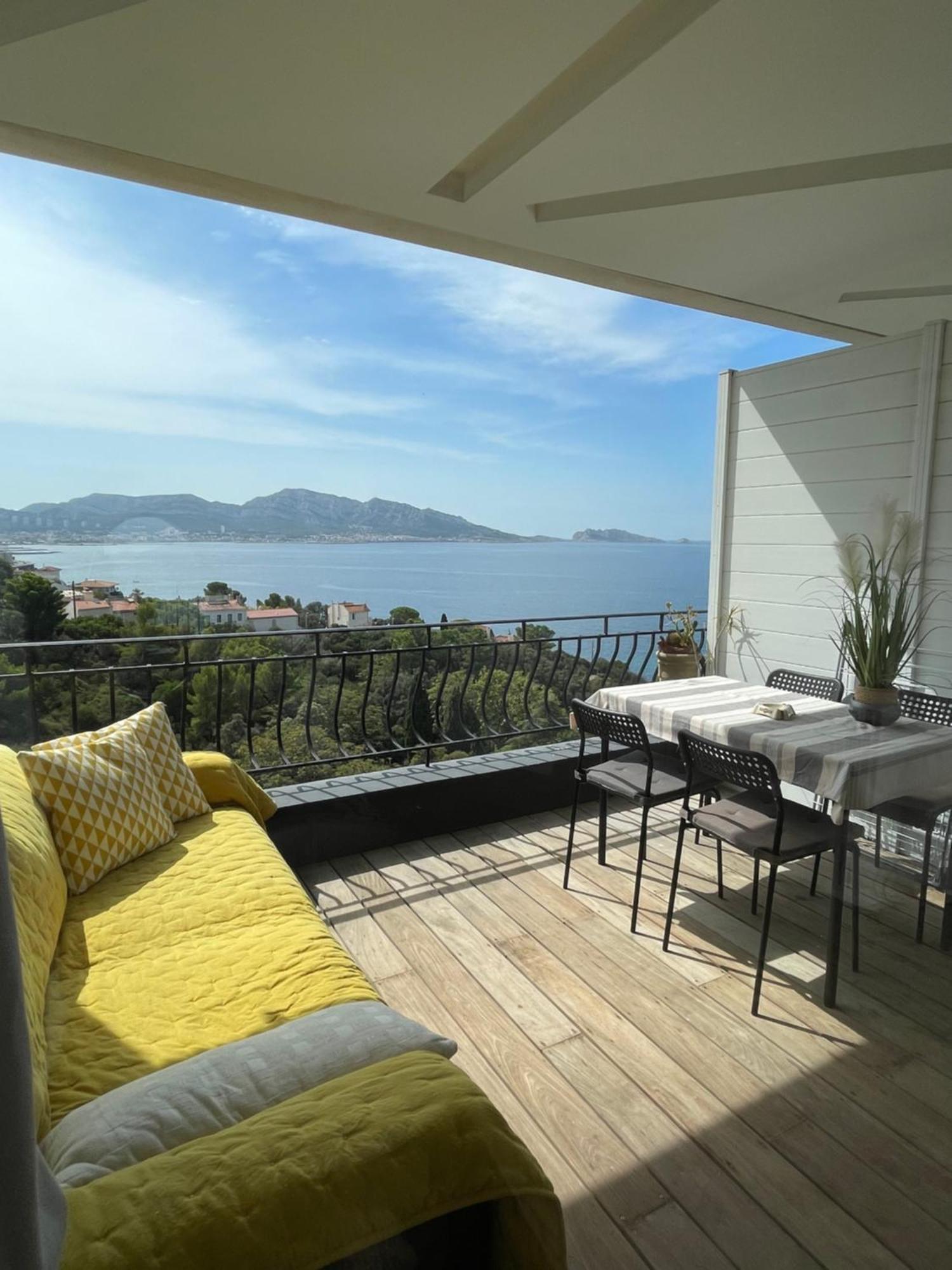 Vu Sur Mer Corniche Apartment มาร์กเซย ภายนอก รูปภาพ